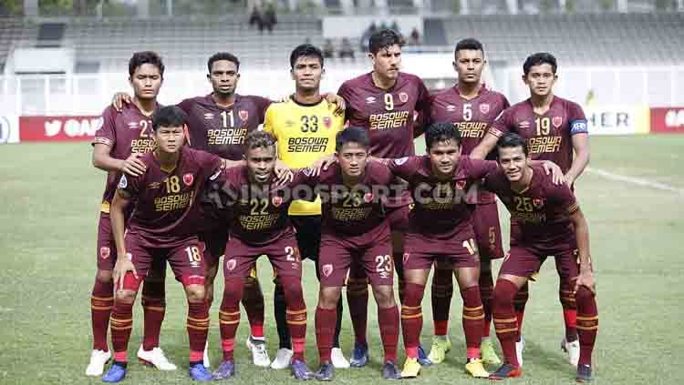 Klub Liga 1 PSM Makassar tak kunjung berlatih menyambut turnamen pramusim Piala Menpora 2021 akibat masih terkendala negosiasi kontrak baru. Copyright: © Herry Ibrahim/INDOSPORT