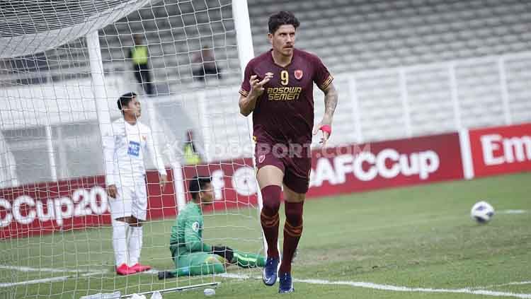 Penyerang PSM Makassar, Giancarlo Lopes Rodgrigues, dikabarkan sudah bisa memperkuat klubnya kontra Barito Putera pada pekan ketiga Shopee Liga 1 2020. Copyright: © Herry Ibrahim/INDOSPORT