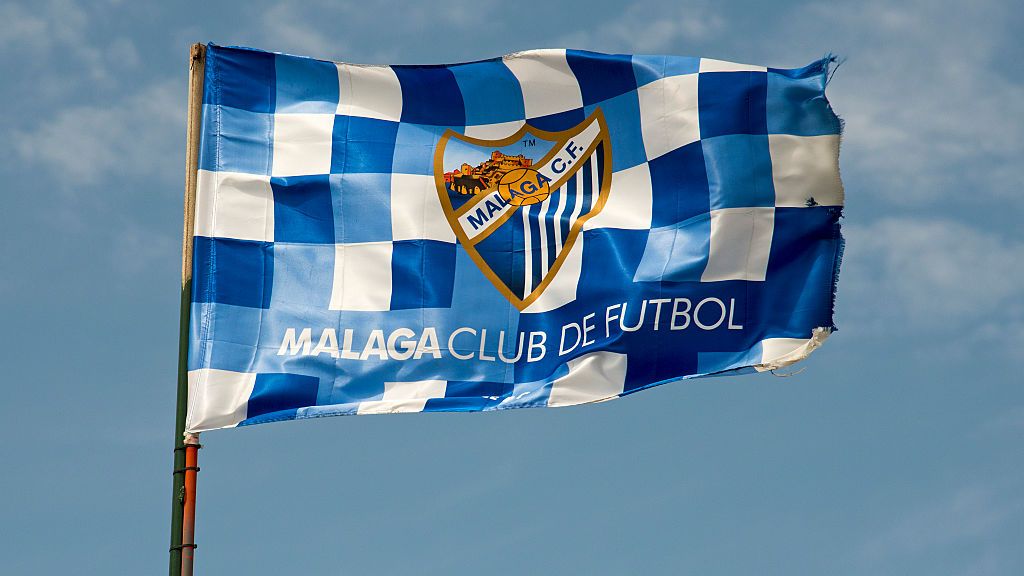 Bendera Klub Malaga Copyright: © Education Images/Universal Images Group via Getty Images