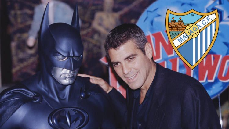 Aktor papan atas Hollywood mantan pemeran Batman, George Clooney dikabarkan mulai tertarik untuk membeli atau mengakuisis klub LaLiga Spanyol Malaga CF. Copyright: © Closer Weekly