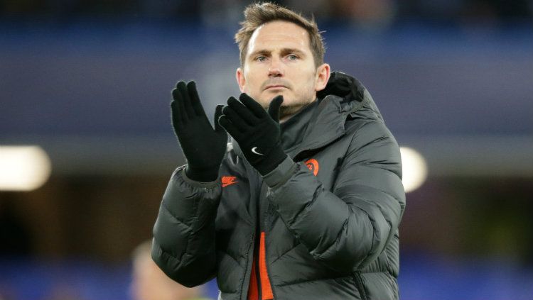 Frank Lampard mengomentari kegiatan klub Liga Inggris, Chelsea, di bursa transfer. Copyright: © Robin Jones/Getty Images