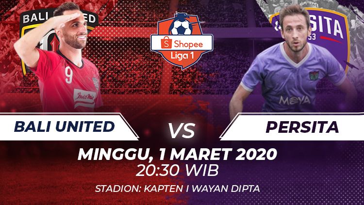 Persita Tangerang telah berada di Bali untuk melakoni laga perdana Liga 1 2020 melawan tuan rumah, Bali United pada esok hari. Copyright: © Grafis:Frmn/Indosport.com