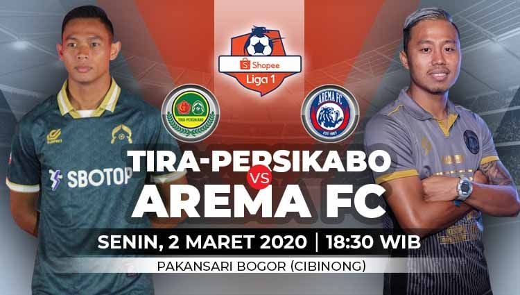 Terdapat 3 ulasan tak kasat mata jelang pertandingan Tira Persikabo vs Arema FC di pekan pertama Liga 1 2020, Senin (02/03/20). Copyright: © Grafis: Yanto/INDOSPORT