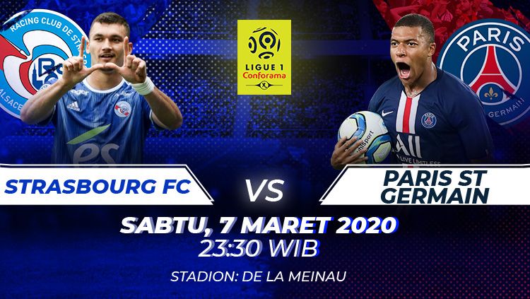 Pertandingan Ligue 1 antara Strasbourg vs PSG resmi ditunda akibat virus corona. Copyright: © Amanda yustri/Soicaumienbac.cc