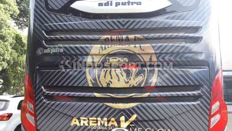 Menelisik Eksklusifnya Bus  Baru Arema  FC untuk Liga 1 