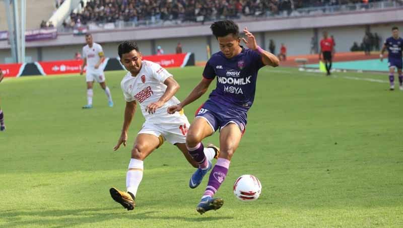 Edo Febriansah, pencetak gol Persita Tangerang. Copyright: © Media Persita