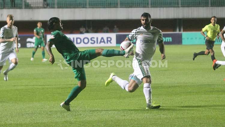 PSS Sleman yang belum meraih kemenangan di Liga 1 2020 membutuhkan waktu untuk addaptasi. Copyright: © Ronald Seger Prabowo/INDOSPORT