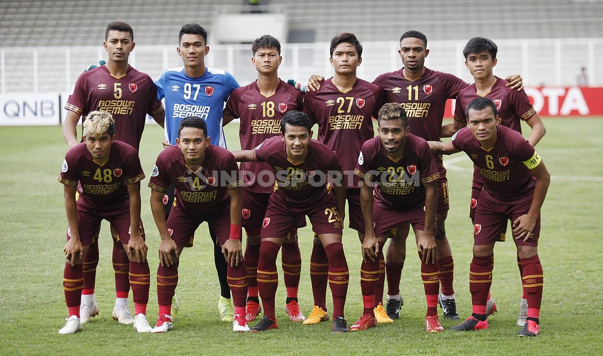Skuat klub Liga 1 PSM Makassar. Copyright: © Herry Ibrahim/INDOSPORT