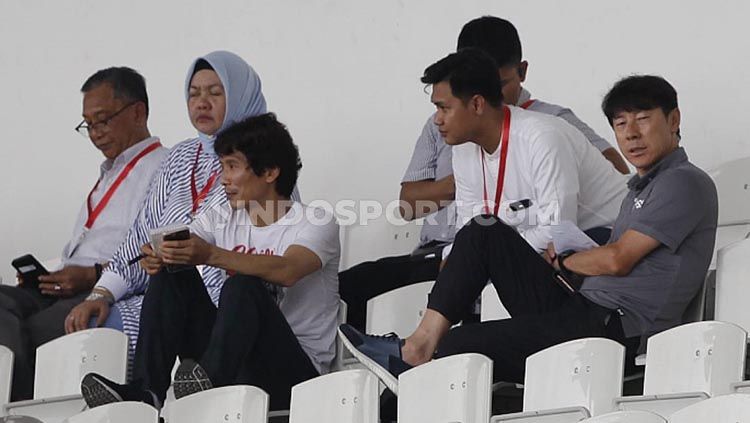 Media Malaysia soroti pelatih Timnas Indonesia, Shin Tae-yong, akan mendapatkan tambahan pemain naturalisasi baru. Copyright: © Herry Ibrahim/INDOSPORT