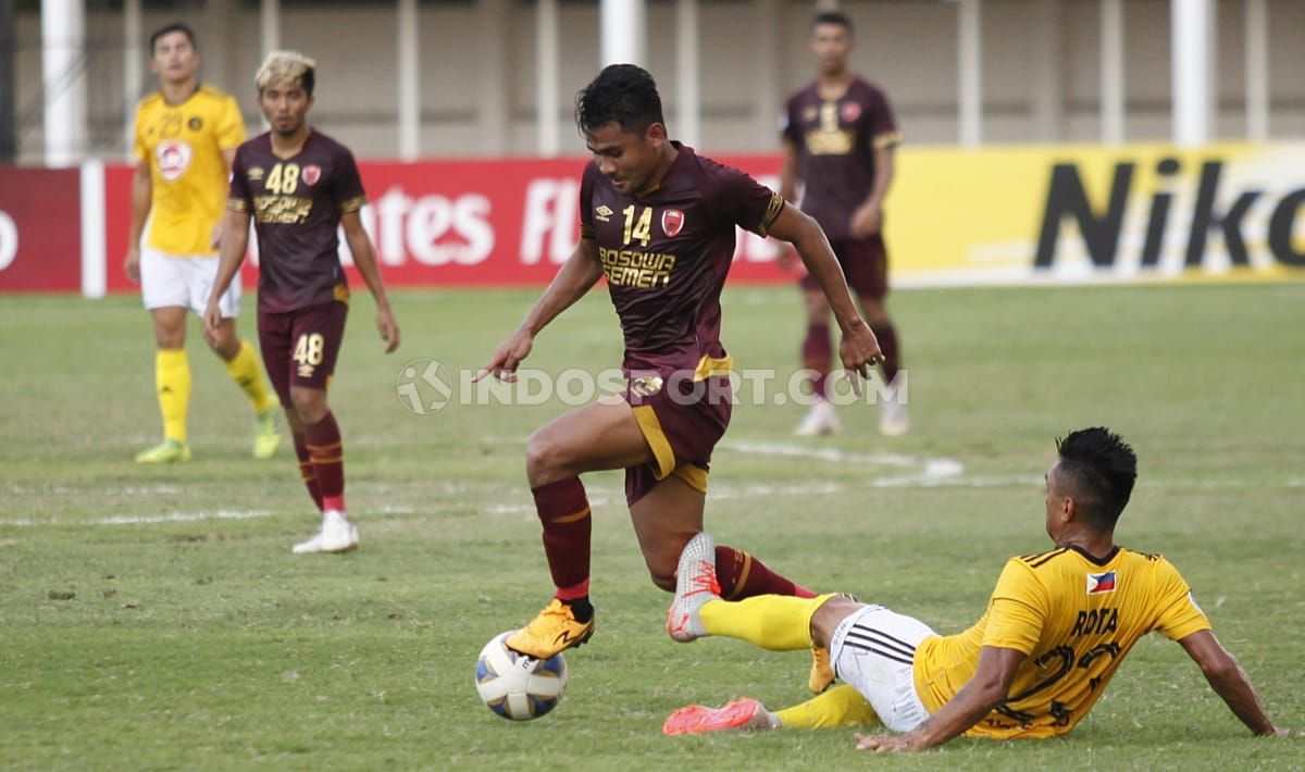PSM Makassar vs Kaya FC di laga Piala AFC 2020. Copyright: © Herry Ibrahim/INDOSPORT