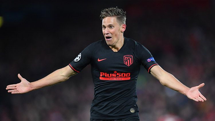 Gelandang Atletico Madrid Marcos Llorente. Copyright: © Laurence Griffiths/Getty Images