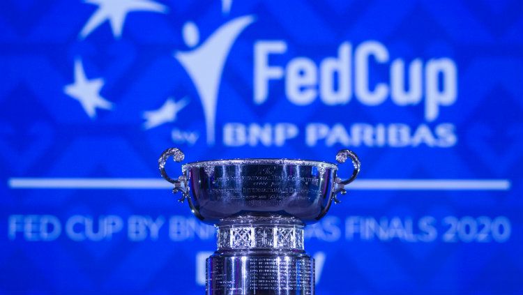 ITF secara resmi membatalkan penyelenggaraan putaran final Piala Fed yang seharusnya digelar di Hungaria, April 2020. Copyright: © Robert Szaniszló/NurPhoto via Getty Images