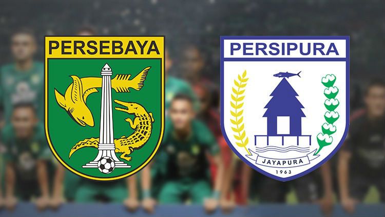 Laga Liga 1 antara Persebaya Surabaya vs Persipura Jayapura. Copyright: © INDOSPORT