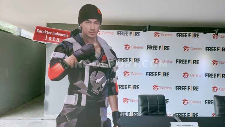 Game eSports yang cukup populer di Indonesia, Free Fire kini berkolaborasi dengan aktor kenamaan, Joe Taslim dalam membuat karakter bernama Jota. Copyright: © Martini/INDOSPORT