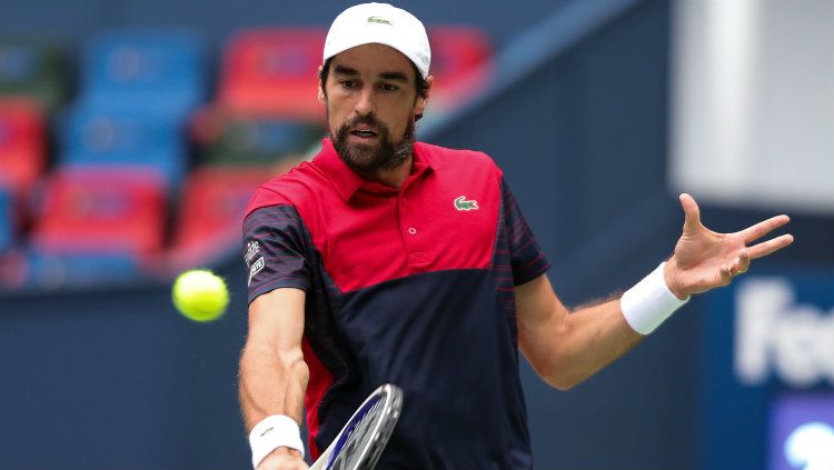 Petenis asal Prancis, Jeremy Chardy. Copyright: © Lintao Zhang/Getty Images