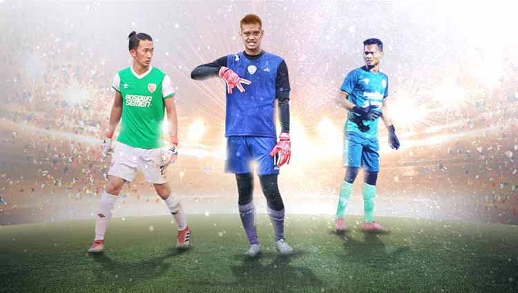 Fakhrurrazi Quba mampu melanjutkan catatan eks kiper Arema FC Kurnia Meiga, sebagai penjaga gawang yang perawan di awal musim Liga 1. Copyright: © Grafis: Yanto/Football265.com