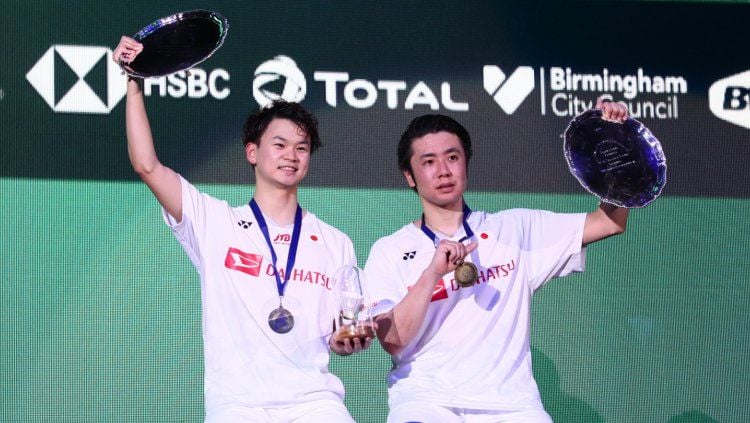 Media China sebut pasangan Hiroyuki Endo/Yuta Watanabe yang bisa jadi mimpi buruk bagi 2 pasangan Indonesia di panggung Olimpiade 2020. Copyright: © VCG/VCG via Getty Images