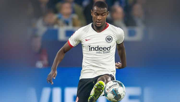 Evan N'Dicka pemain Eintracht Frankfurt. Foto: TF-Images/Getty Images. Copyright: © TF-Images/Getty Images