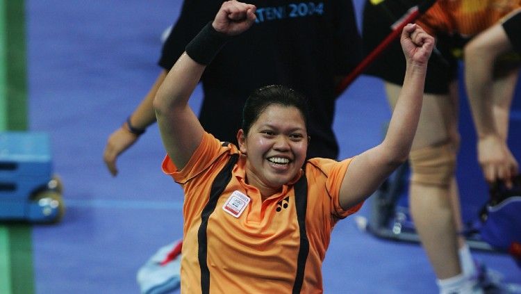 Federasi Bulutangkis Dunia (BWF) menyoroti penyesalan eks pebulutangkis tunggal putri Indonesia yang akhirnya membela Belanda, yaiu Mia Audina. Copyright: © Robert Laberge/Getty Images