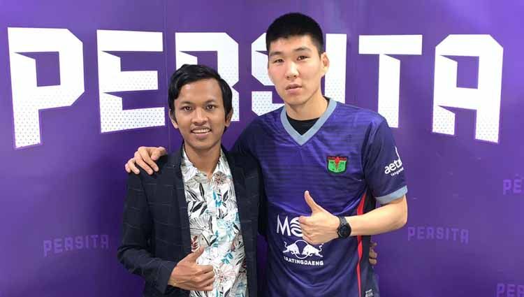 Aggy Eka Rizky saat mengantar pemainnya di sejumlah klub Liga 1. Copyright: &copy; Dokumentasi Aggy Eka Rizky
