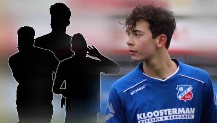 Jim Croque, salah satu pemain keturunan Indonesia yang merumput bersama klub Belanda, Vitesse U-17. Copyright: © Garfis: Yanto/INDOSPORT