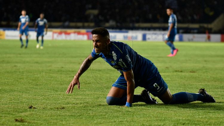 Striker Persib Bandung Wander Luiz (Brasil). Copyright: © persib.co.id/Gregorius A.K