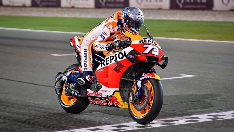 Pembalap Repsol Honda, Alex Marquez. Copyright: © MotoGP