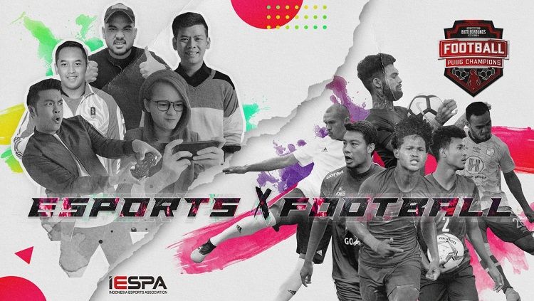 Ketua harian Indonesia Esports Association (IESPA), Ibnu Riza, memprakarsai satu kegiatan yang bertajuk Esports X Football. Copyright: © Media Esports X Football