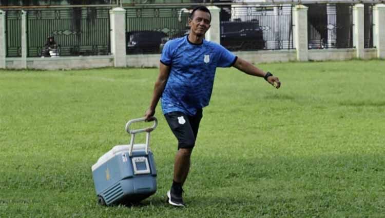 Klub Liga 2 2020, PSMS Medan, menerapkan penggajian sebesar 25 persen dari gaji bulanan para pemainnya selama kompetisi berhenti karena virus corona. Copyright: © Media PSMS
