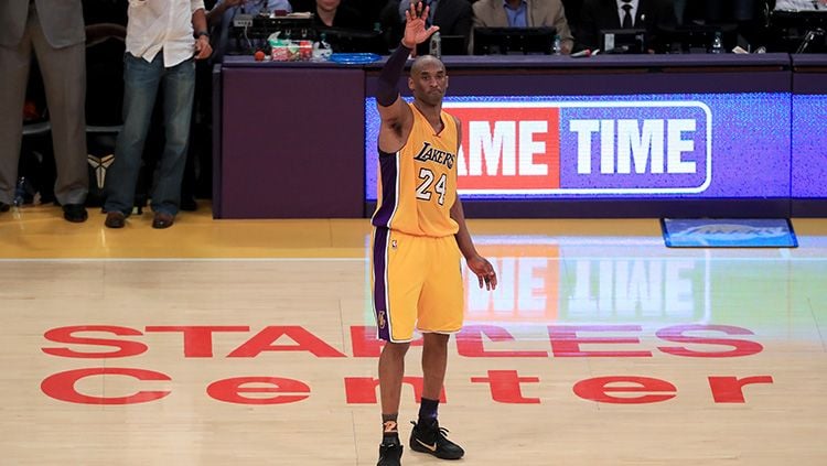 Legenda NBA, Kobe Bryant merupakan salah satu pebasket terbaik sepanjang masa. Copyright: © Getty images