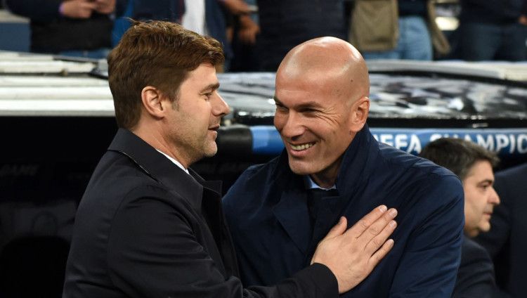 Presiden PSG Pastikan Klubnya Pilih Pochettino Ketimbang Zidane Copyright: © Etsuo Hara/Getty Images