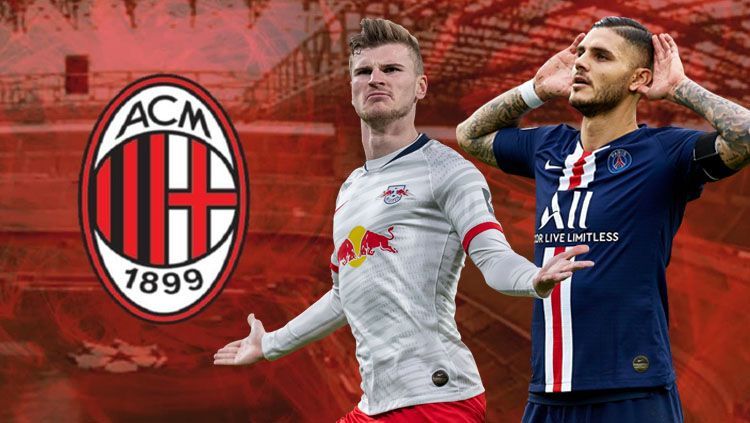 Berikut 3 striker yang bisa menjadi teman duet terbaik Werner di lini serang AC Milan pada Serie A Italia musim depan. Copyright: © INDOSPORT