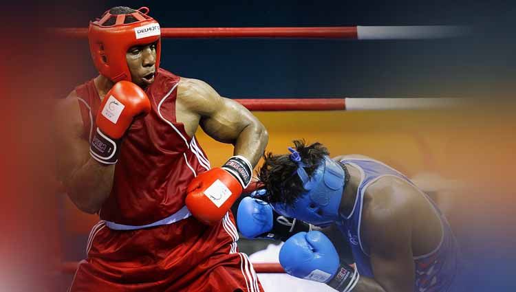 Mantan lawan petinju kelas berat Anthony Joshua, Tariq Abdul Haqq, diyakini telah meninggal dunia pada tahun 2015 usai pergi ke Suriah untuk gabung ISIS. Copyright: © Matt King/Getty Images