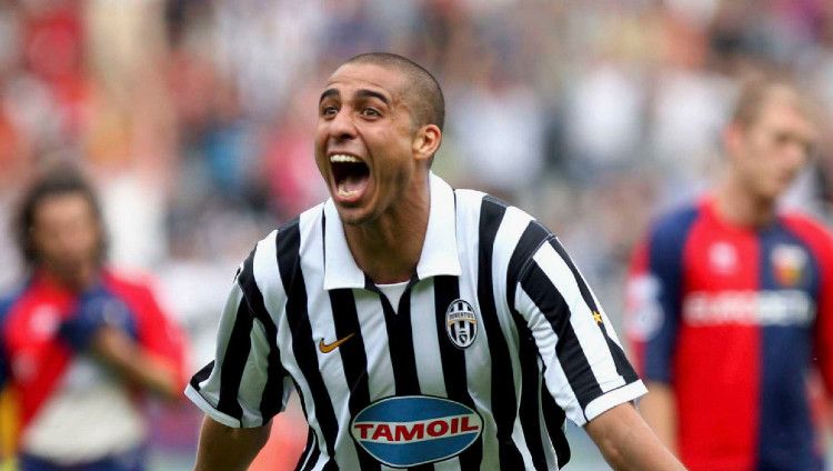 Mantan striker klub Liga Italia Juventus David Trezeguet (Prancis), dikabarkan bakal kembali ke Turin. Copyright: © New Press/Getty Images
