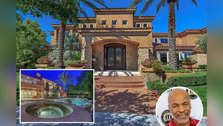 Rumah milik sang leher beton Mike Tyson sangat menakjubkan Las Vegas. Copyright: &copy; Luxury Homes of Las Vegas