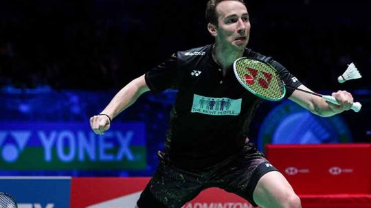 Mathias Boe, legenda bulutangkis Denmark menggelar kamp pelatihan di Dubai. Copyright: © Zhong Zhi/Getty Images