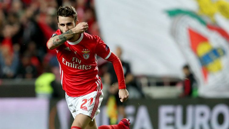 Winger Benfica, Rafa Silva tengah diminati klub Liga Inggris, Arsenal. Copyright: © Pedro Fiúza/NurPhoto via Getty Images