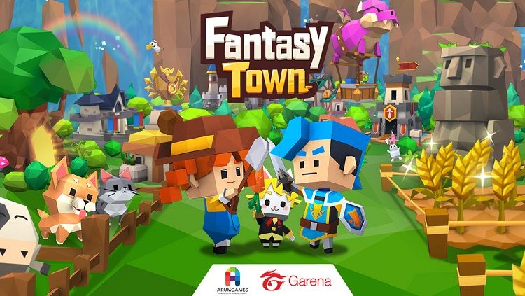Perusahaan Garena akan merilis game unik bertajuk Fantasy Town pada akhir Juni mendatang. Copyright: © Garena