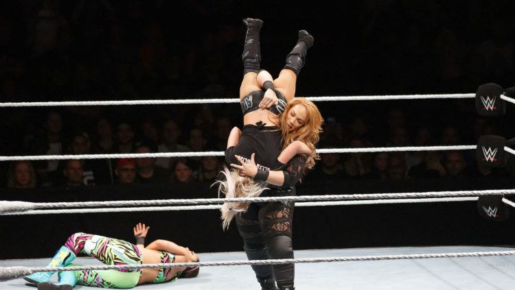 Pegulat wanita WWE, Nia Jax. Copyright: © Sylvain Lefevre/Getty Images