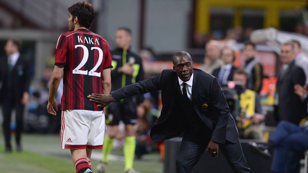 Kaka dan Clarence Seedorf saat masih membela AC Milan Copyright: © Claudio Villa/Getty Images