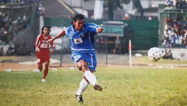 Aji Nuprijal merupakan mantan pemain yang sempat memperkuat Persib Bandung di Liga Indonesia musim 2003-2005, 2007 dan 2009-2010. Copyright: © Dok. pribadi Aji Nuprijal