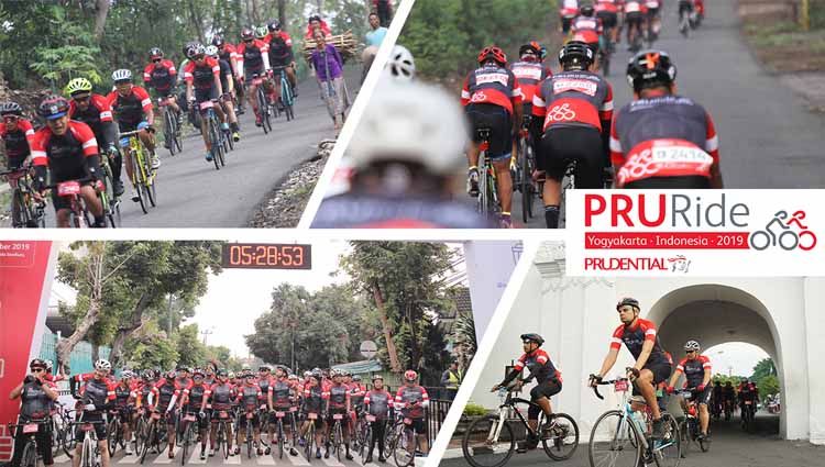 Setelah sukses dengan PRURide Indonesia 2019 di Yogyakarta, tahun ini Prudential Indonesia kembali menggelar ajang bersepeda, bertajuk PRURide Indonesia 2020. Copyright: © Humas Prudential