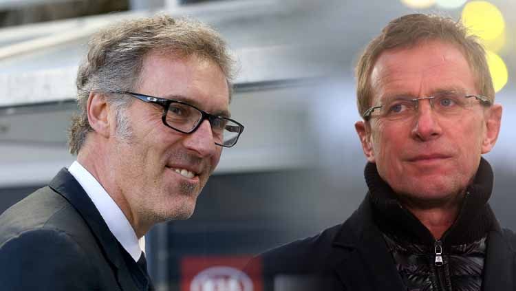 AC Milan, klub Serie A Italia, dihadapkan kepada dua pilihan terkait posisi pelatih anyar tim, yakni Laurent Blanc dan Ralf Rangnick. Copyright: © Alexander Hassenstein/Romain Perrocheau/Getty Images