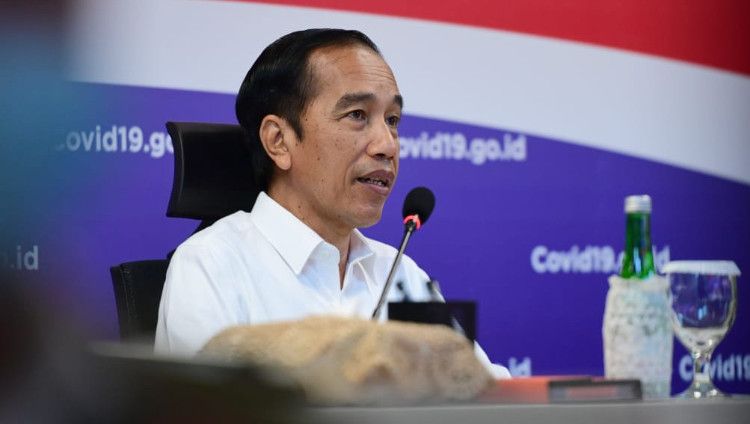 Presiden Republik Indonesia Joko Widodo (Jokowi), minta pemkot Yogyakarta habiskan Stok Dosis Vaksin Covid-19. Copyright: © Biro Pers, Media, dan Informasi Sekretariat Presiden