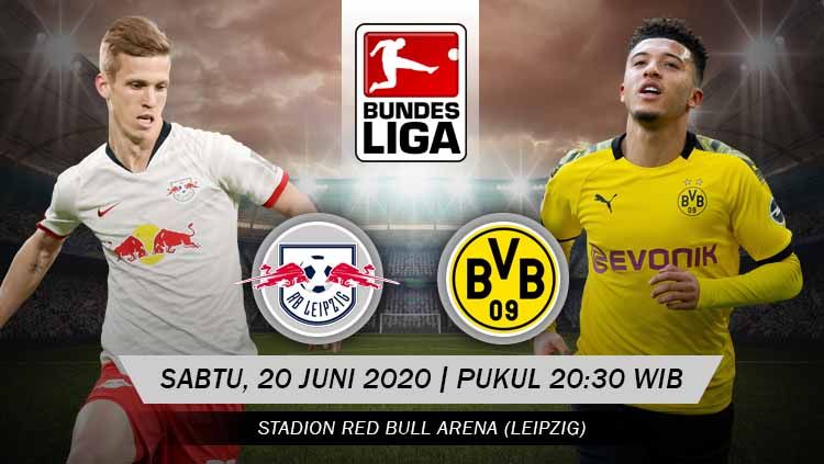 Pertandingan RB Leipzig vs Borussia Dortmund (Bundesliga) Copyright: &copy; Grafis: Yanto/INDOSPORT