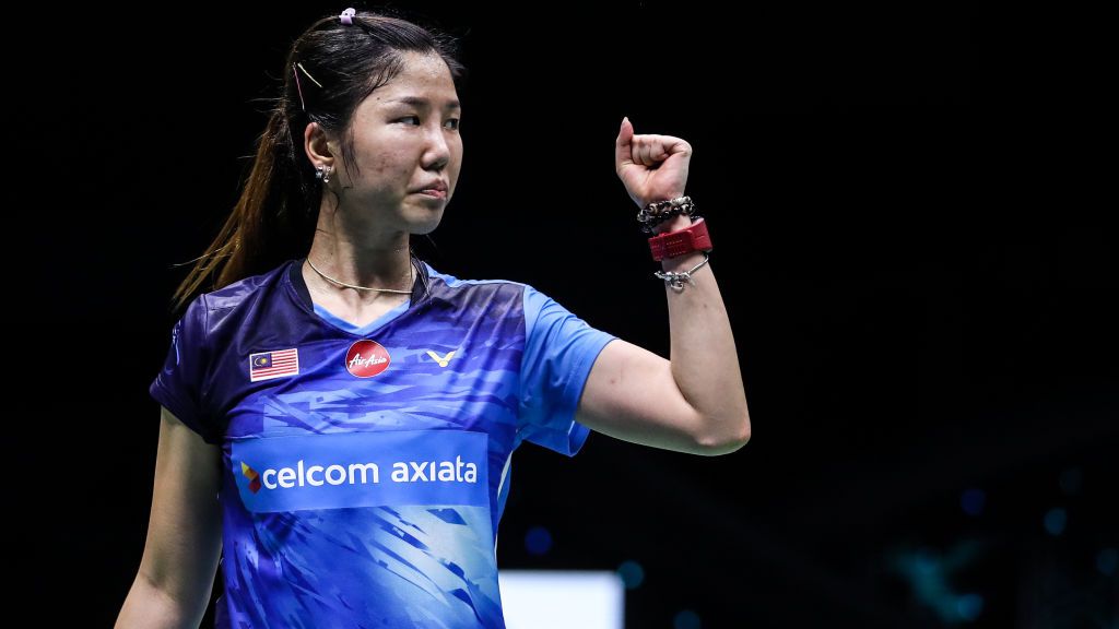 Soniia Cheah sebelum comebacknya di Kejuaraan Dunia Bulutangkis 2022, memang dikenal sebagai salah satu pemain yang rajin terpapar cedera. Copyright: © Shi Tang/Getty Images