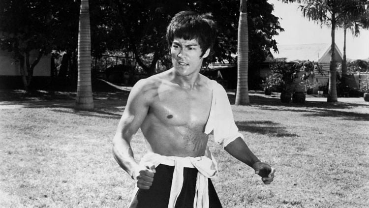 Aktor bela diri, Bruce Lee. Copyright: © George Rinhart/Corbis via Getty Images