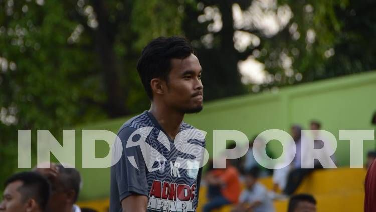 Salah satu bek andalan PSMS Medan di Liga 2 2020, Muhammad Rifqi, sudah tak sabar ingin merumput lagi. Copyright: © Aldi Aulia Anwar/INDOSPORT