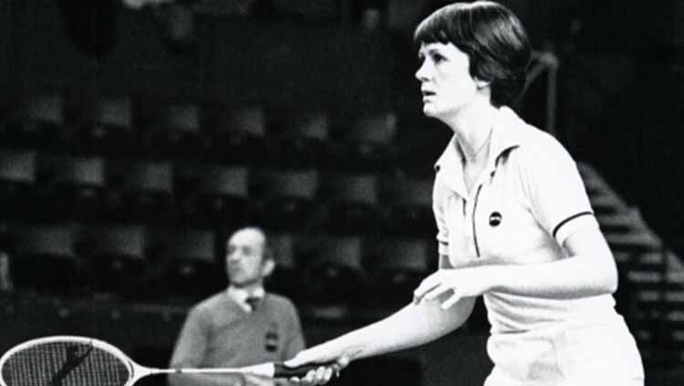 Karen Beckman, legenda bulutangkis Inggris baru saja berpulang. Ia pernah sabet perunggu pada Kejuaraan Dunia Bulutangkis 1980 di Jakarta. Copyright: © badmintonengland.co.uk