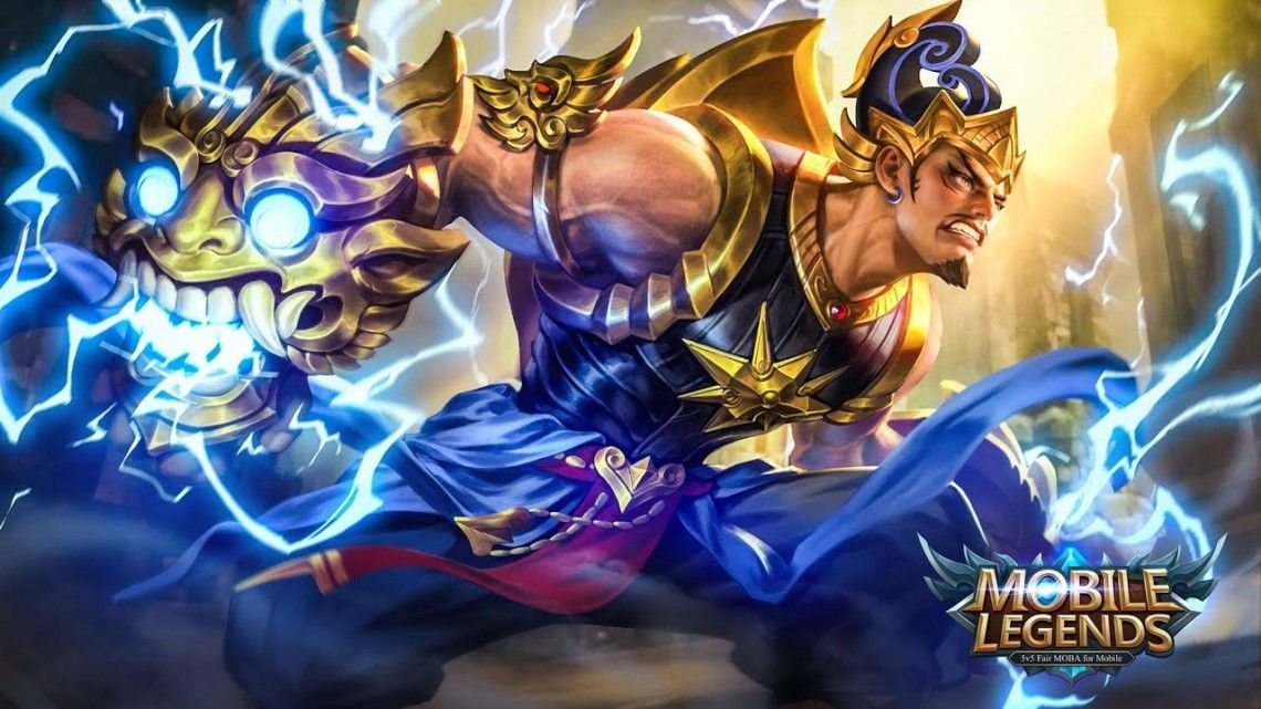 Gatot Kaca, hero role Tank-Fighter di Mobile Legends Copyright: © Moonton